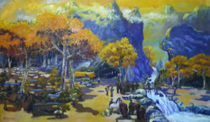 Núi Kẽm Trống - Hồ Xuân Hương